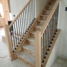 Custom-Kitchen-cabinet-and-stair-railing-installation-in-Denver-CO 3